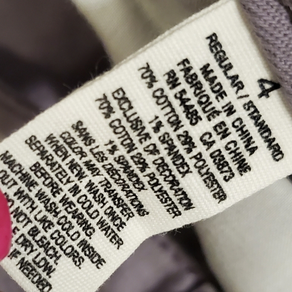 ❗️SOLD❗️American Eagle Purple White Polka Dot Jeggings 4 - Picture 4 of 10